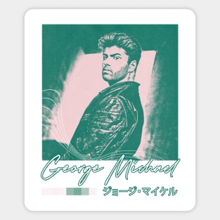 George Michael /  80s Aesthetic Fan Design Magnet